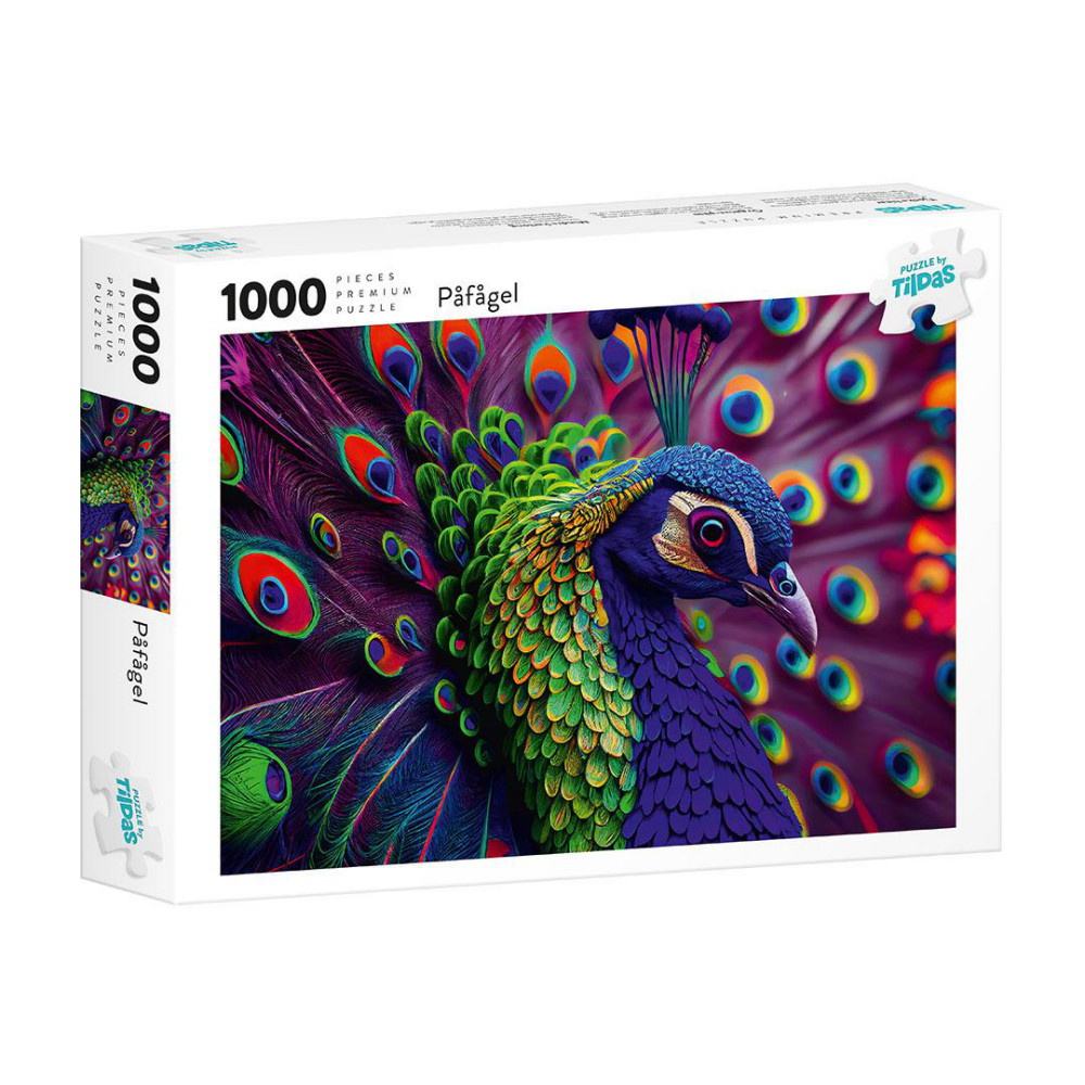 Tildas: Påfågel 1000 Palaa