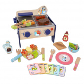 Bluey BBQ & Salad Set puusta Bluey BBQ & Salad Set puusta