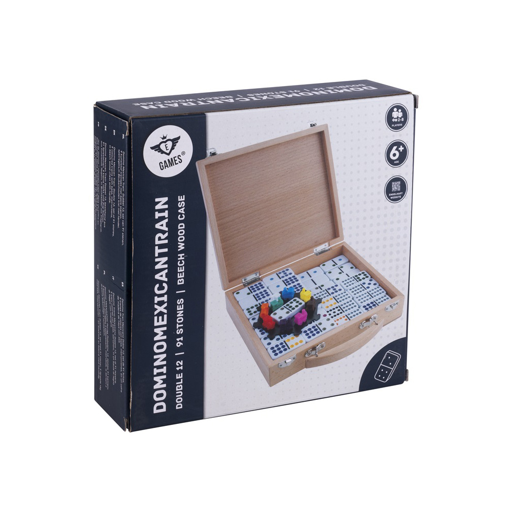 Mexican Train Wood Case