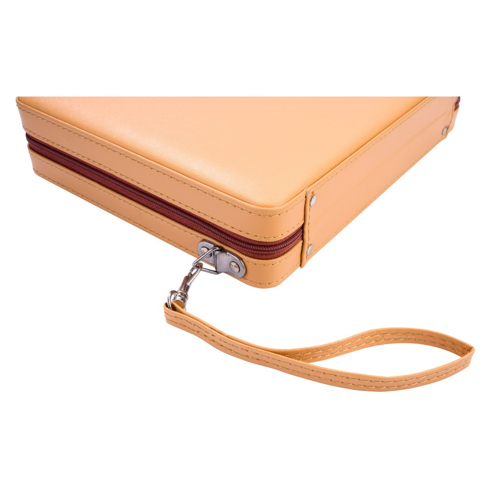 Longfield Backgammon Travel Beige