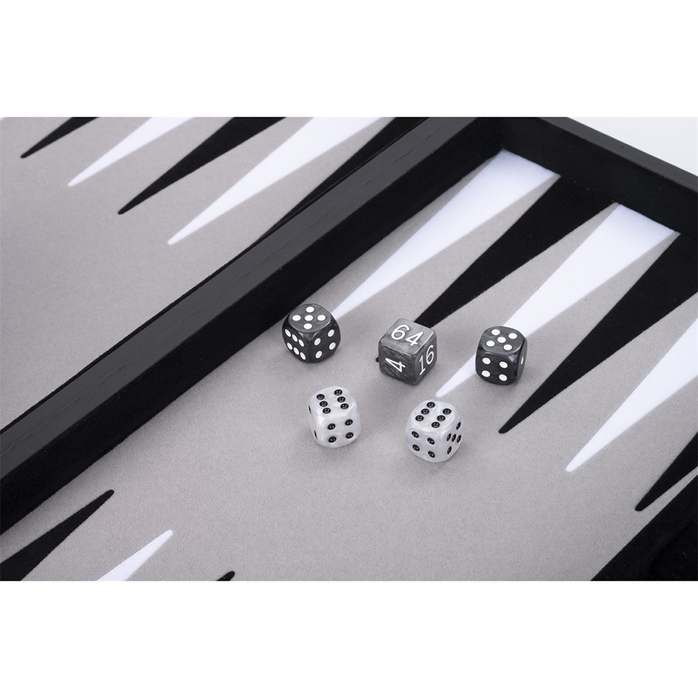 Longfield Backgammon Large Grey