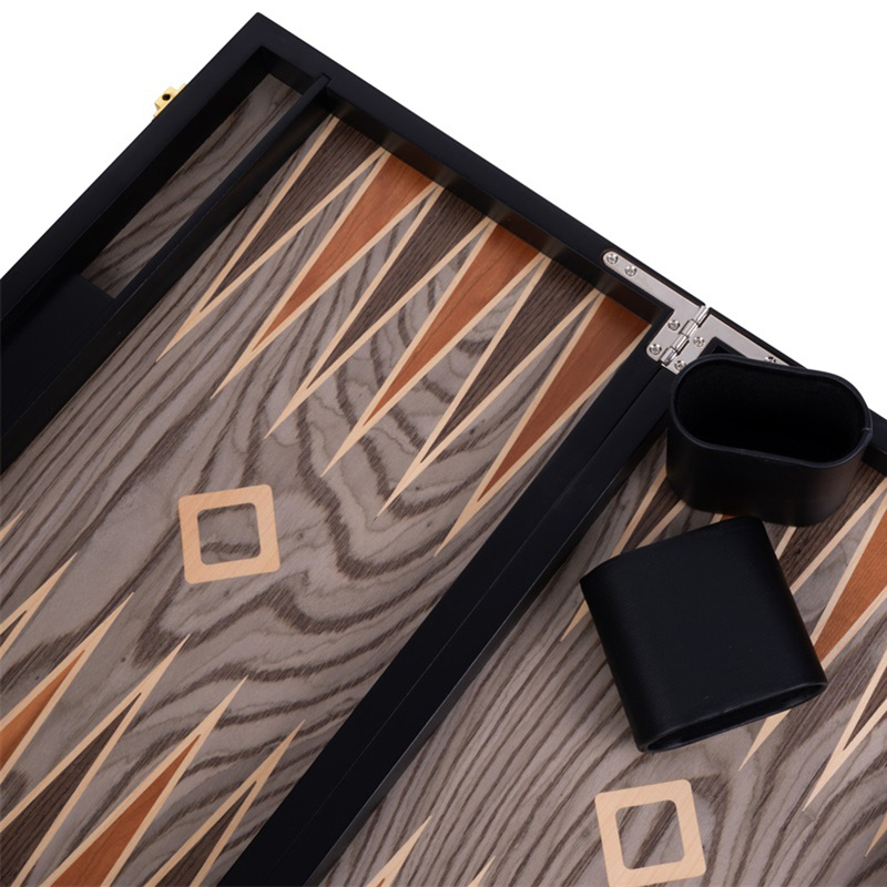 Longfield Backgammon Medium Ebony