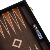 Longfield Backgammon Medium Walnut Longfield Backgammon Medium Walnut