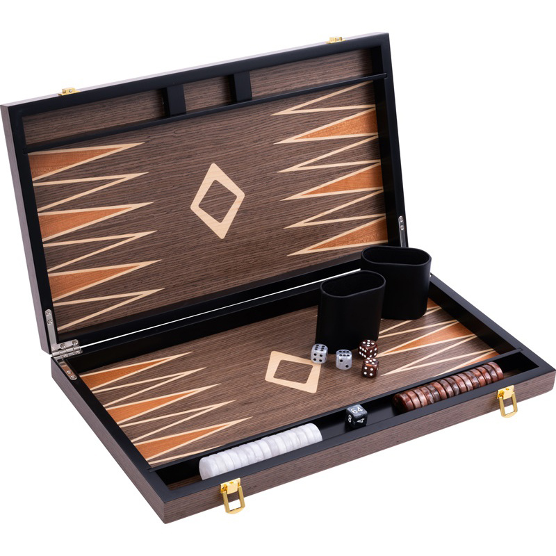 Longfield Backgammon Large Walnut