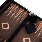 Longfield Backgammon Large Walnut Longfield Backgammon Large Walnut