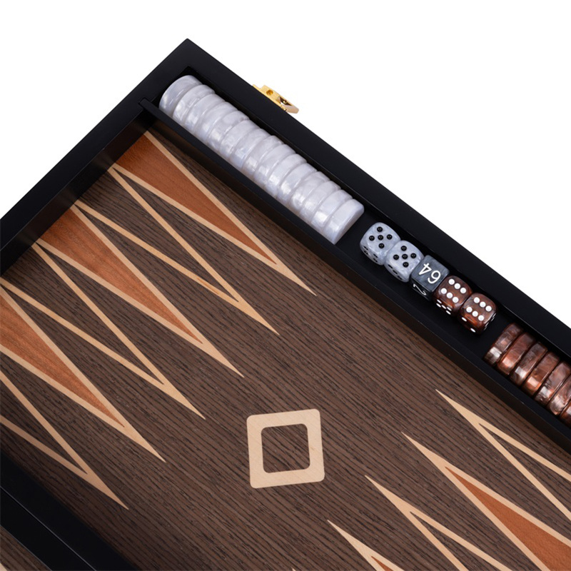 Longfield Backgammon Large Walnut