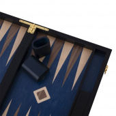 Engelhart Backgammon Keskisävyinen Sininen Engelhart Backgammon Keskisävyinen Sininen