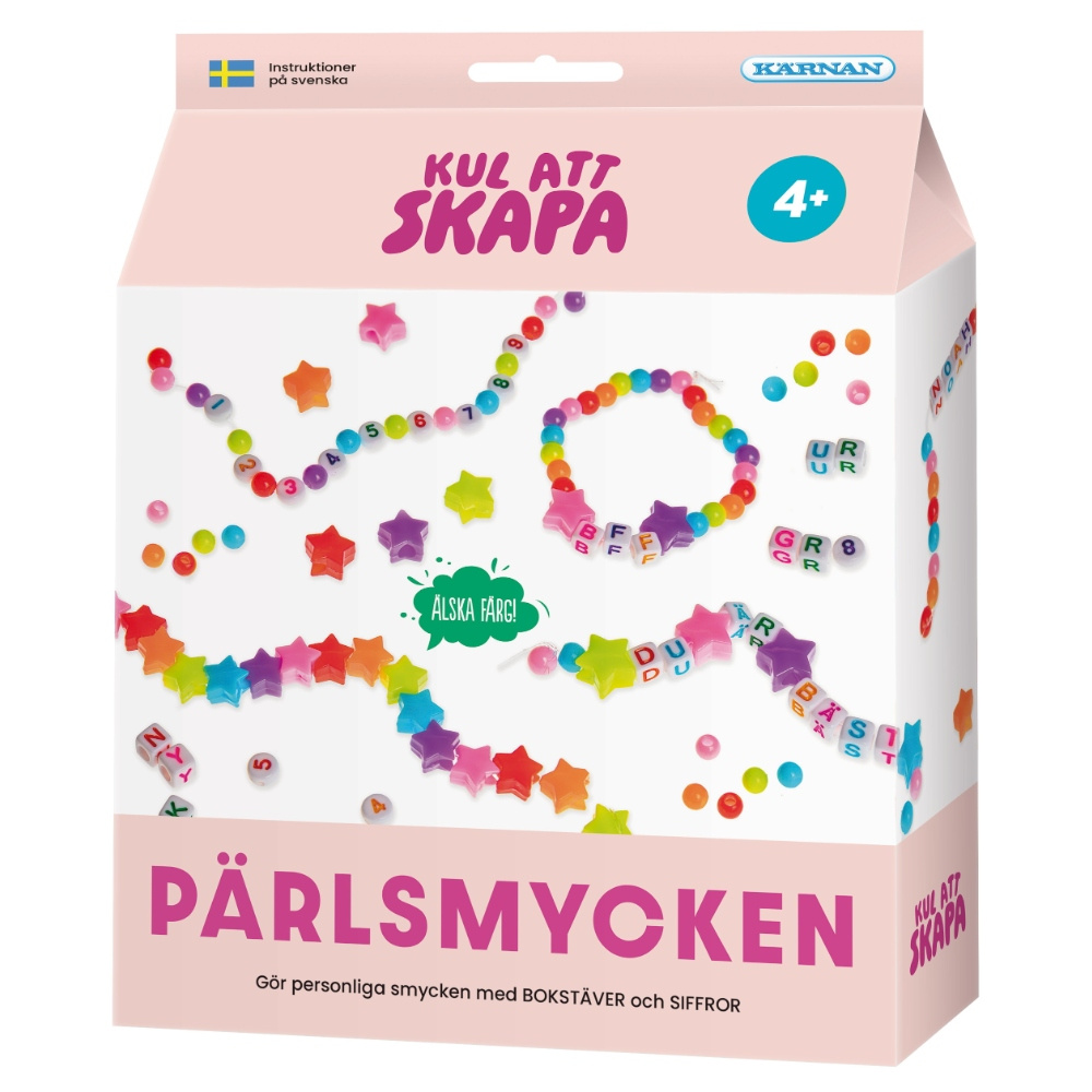 Kul att skapa - Helmikorut Kirjaimet ja numerot