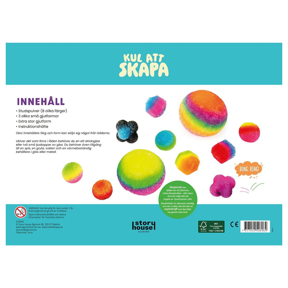 Kul att skapa - Pomppupallot Suuri