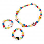 Hauskaa luoda - Puisia helmikoruja nallekarhulla Hauskaa luoda - Puisia helmikoruja nallekarhulla