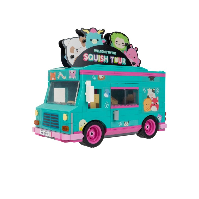 BLDR Squishmallows Stort Squish Tour Van playset