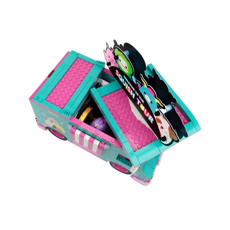 BLDR Squishmallows Stort Squish Tour Van playset
