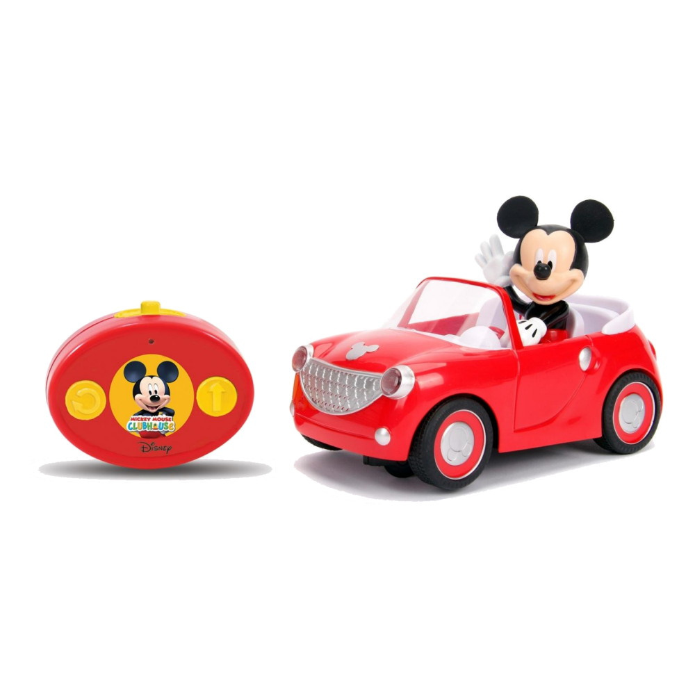 Radio-ohjattu Mikki Hiiri -urheiluauto