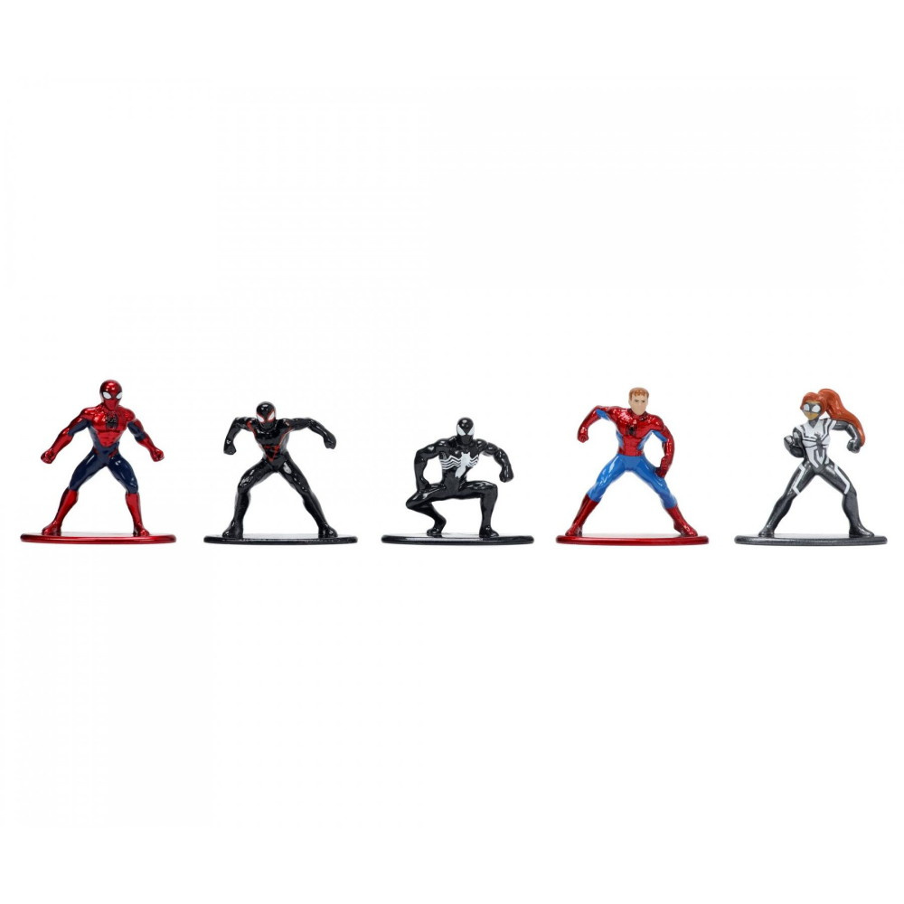 Marvel Spider-Man Multipack Nanometallifiguurit