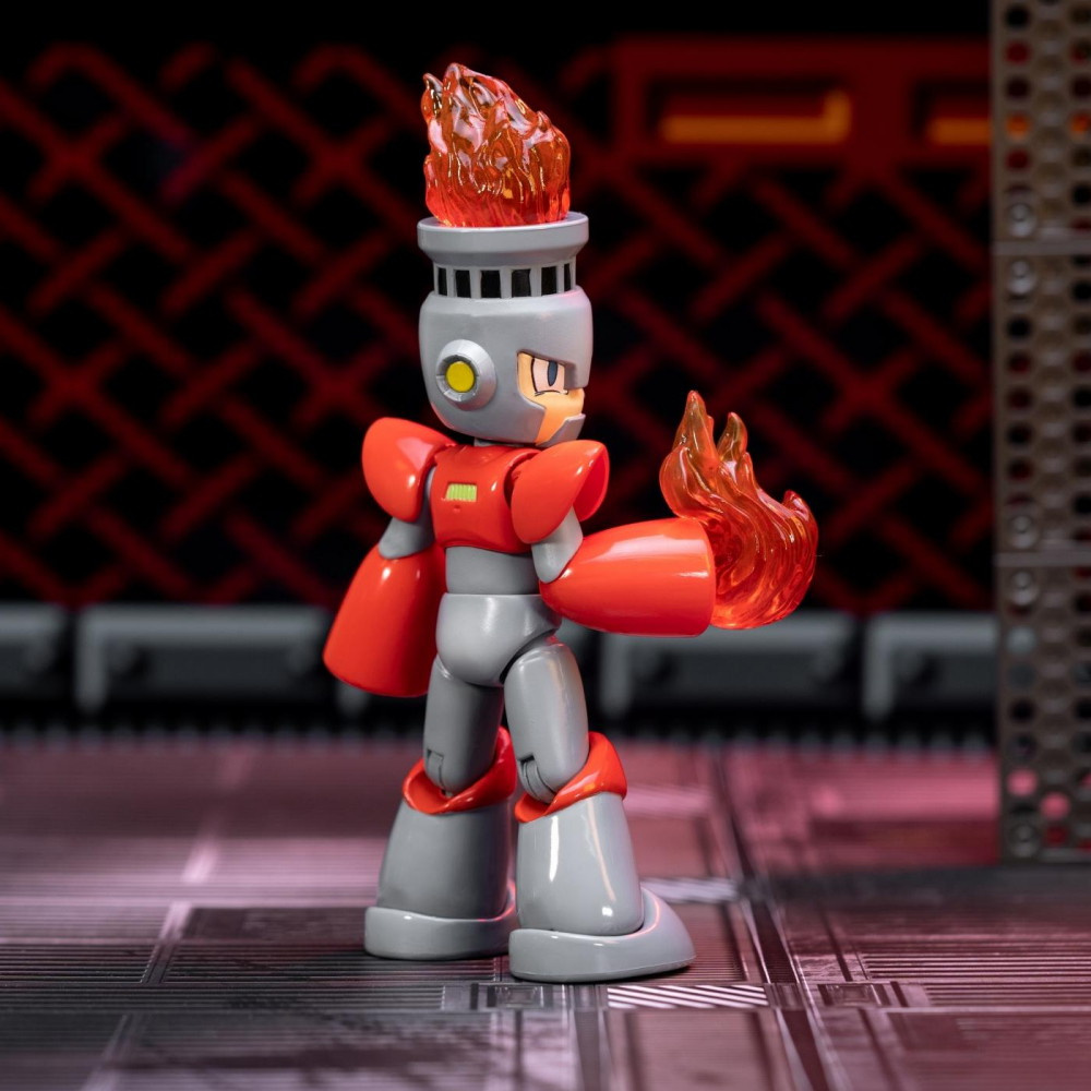 Jada Toys - Mega Man Fire Man Figur 4,5