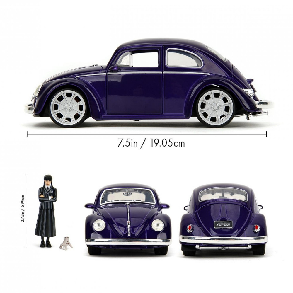 Wednesday Volkswagen Beetle Auto 1:24