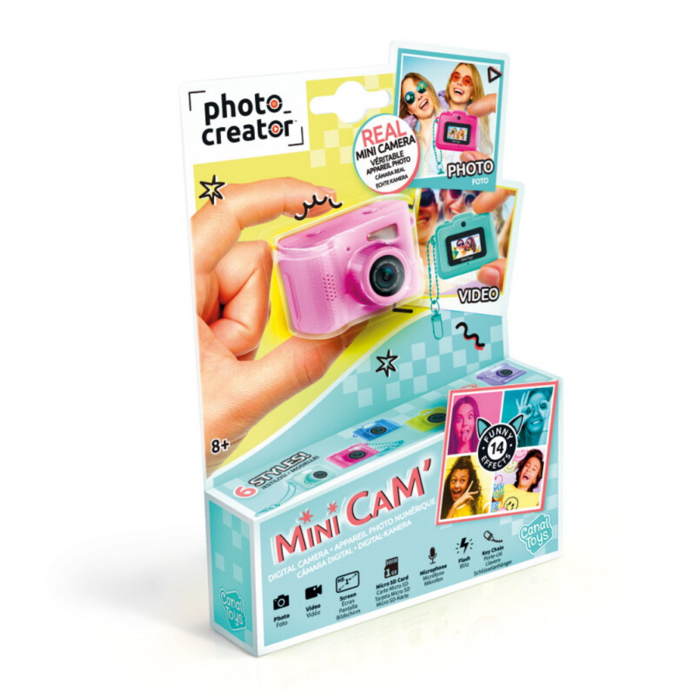 Photo Creator Mini Cam Compact - Vaaleanpunainen