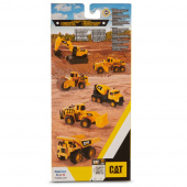 CAT Metal Vehicles 3-pack Mixer & Dumper & Grader