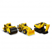 CAT Metal Vehicles 3-pack Loader & Excavator & Roller