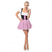 Oktoberfest Dress Eva Pink/Brown Oktoberfest Dress Eva Pink/Brown