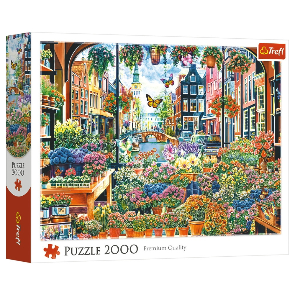 Trefl Palapeli: Flowershop in Amsterdam 2000 Palaa