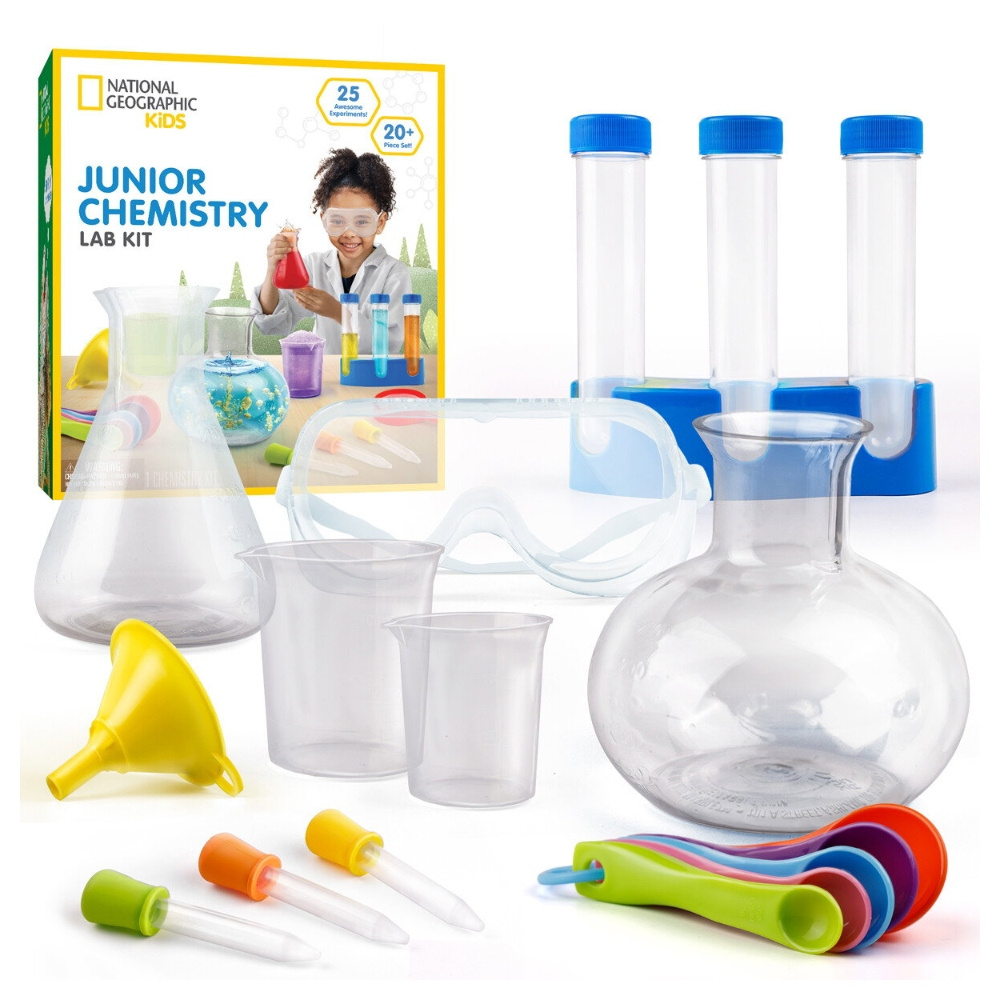 National Geographic Kemialaboratoriosetti Junior 4 vuotta