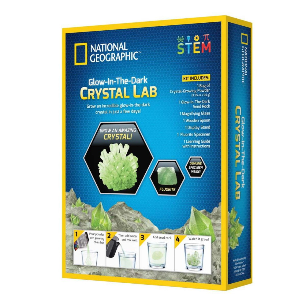 National Geographic Glow-In-The-Dark Crystal Lab