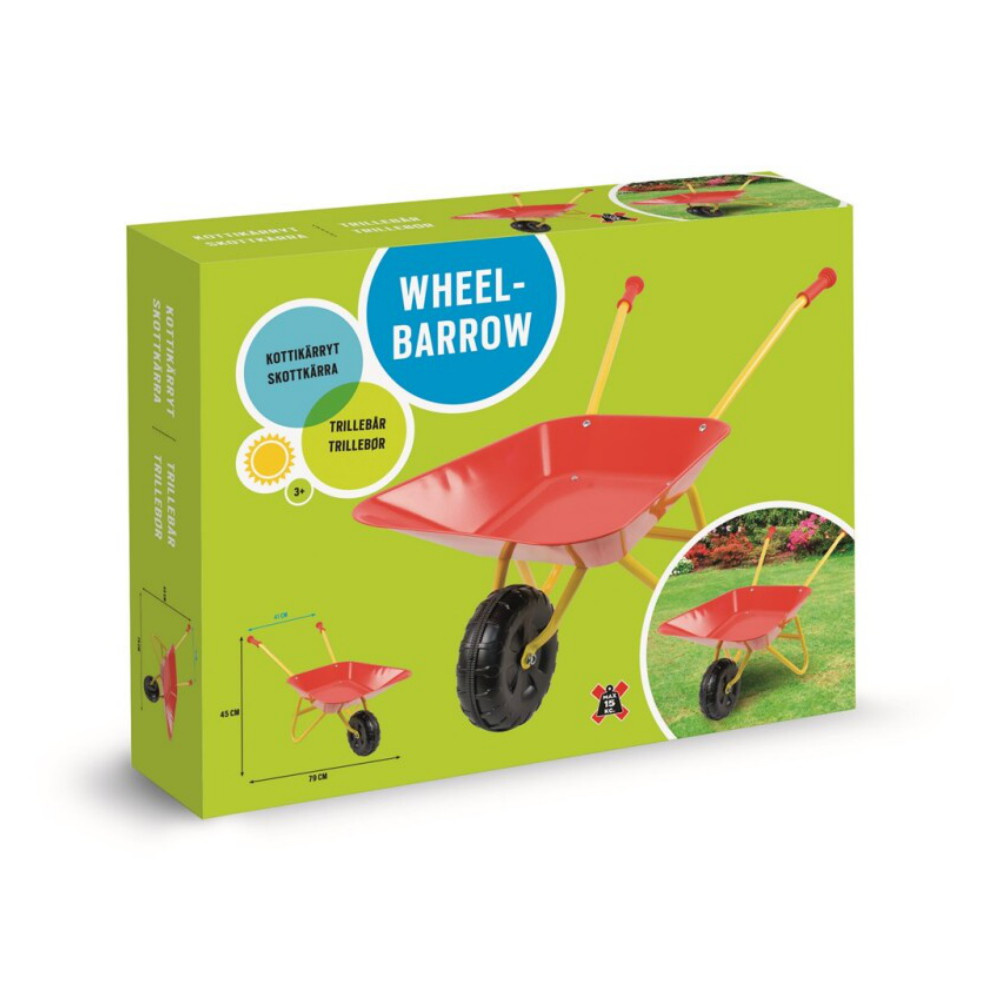 Happy Summer Wheelbarrow