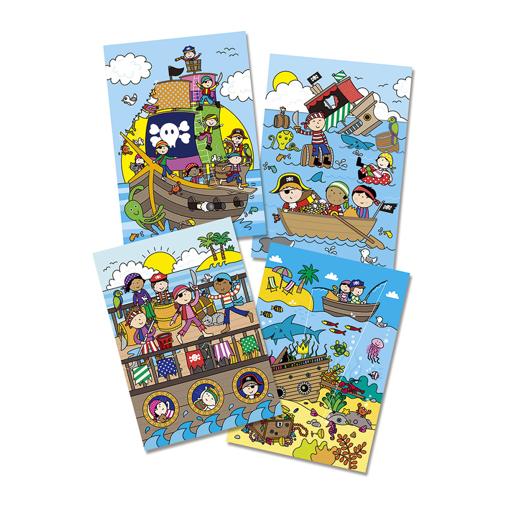 Vesitaikalehtiö merirosvot