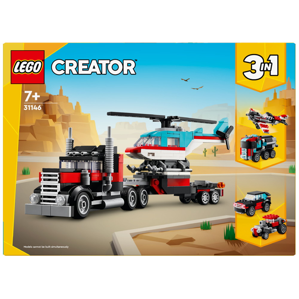 LEGO Creator - Lava-auto ja helikopteri