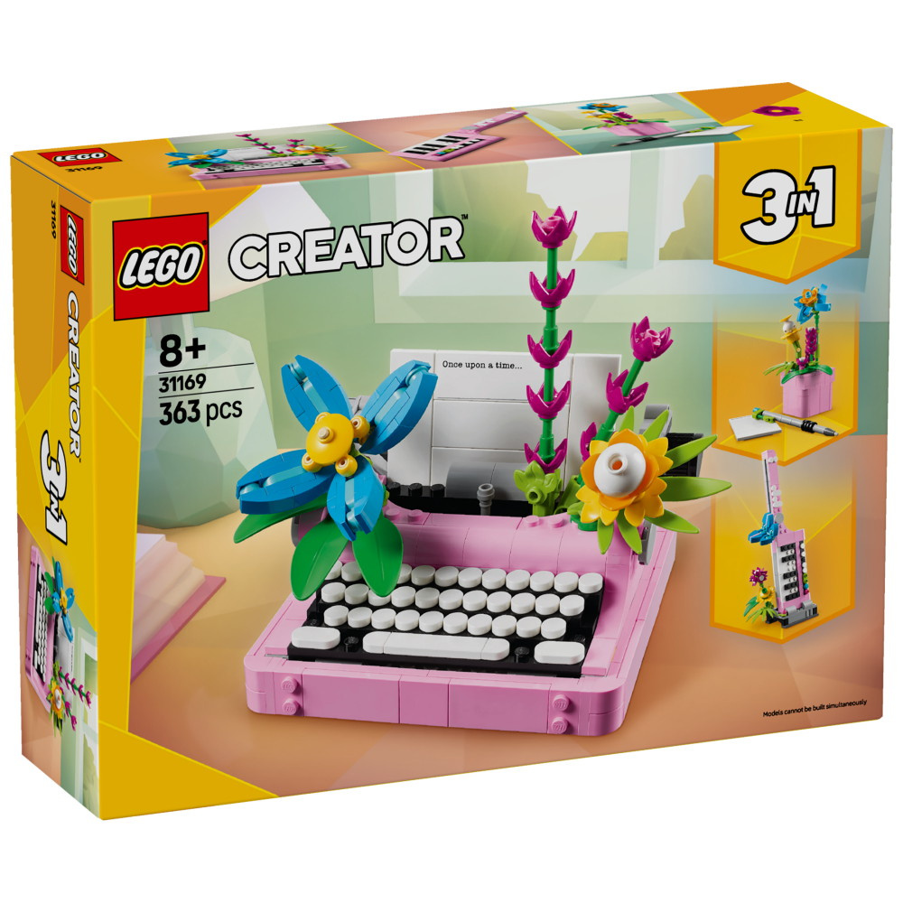 LEGO Creator - Kirjoituskone ja kukat