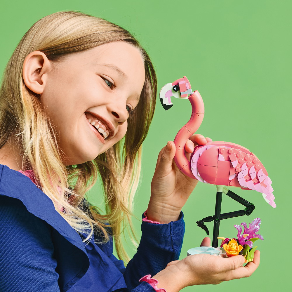 LEGO Creator - Villieläimet: vaaleanpunainen flamingo