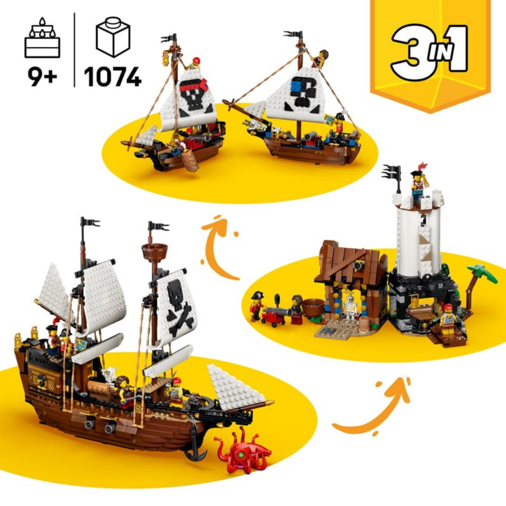 LEGO Creator - Iconic Pirate Ship 