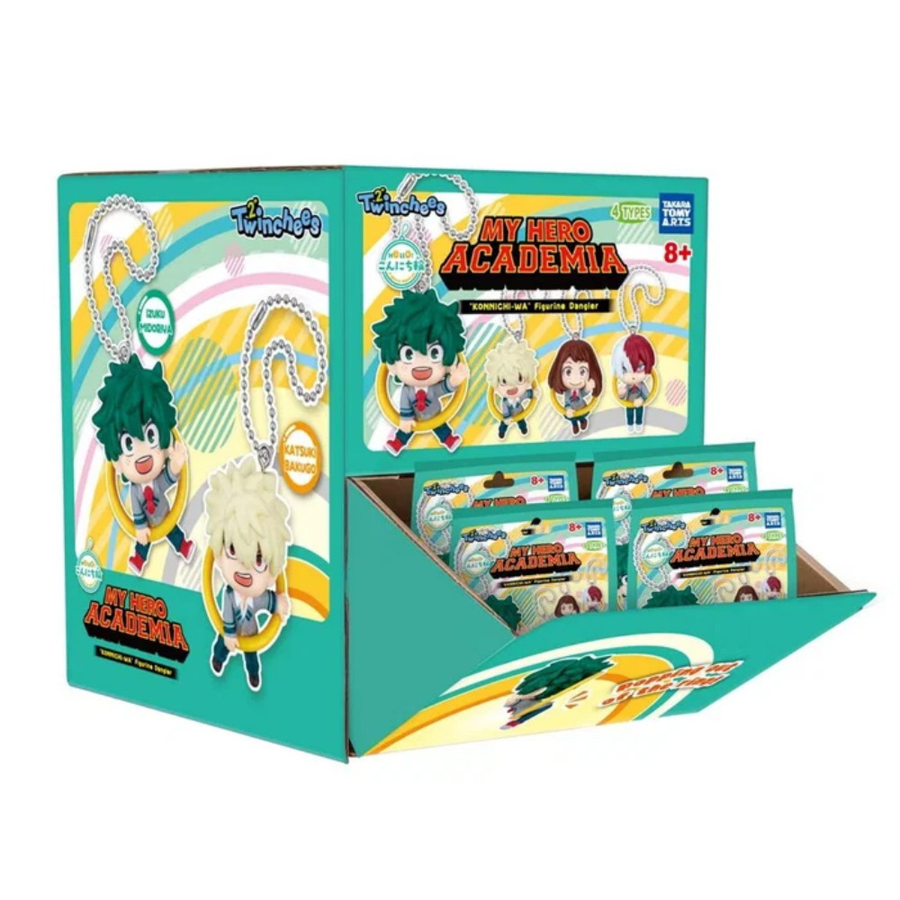 Twinchees My Hero Academia Konnichi-Wa Keychain
