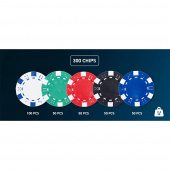 Pokerset Silver Basic 300 Pokerset Silver Basic 300