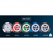 Pokerset Silver Star Low Stakes 500 Pokerset Silver Star Low Stakes 500