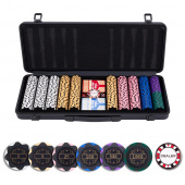 Pokerset Black Aluminium 500 Pokerset Black Aluminium 500