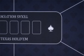 Pokerduk Texas Hold 'Em Blue Pokerduk Texas Hold 'Em Blue