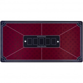 Pokeripöytäliina Texas Hold 'Em Red Medium Pokeripöytäliina Texas Hold 'Em Red Medium