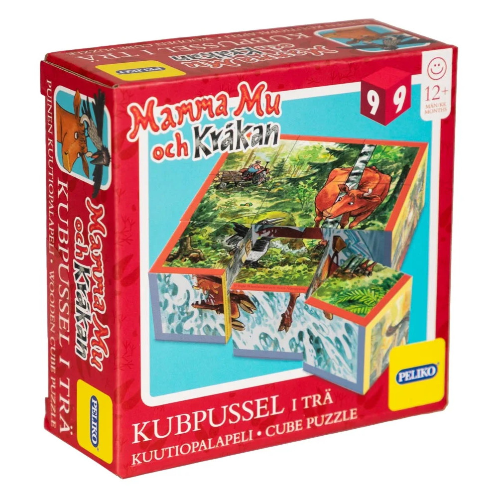 Äiti mu - kuutio palapeli 9 osaa