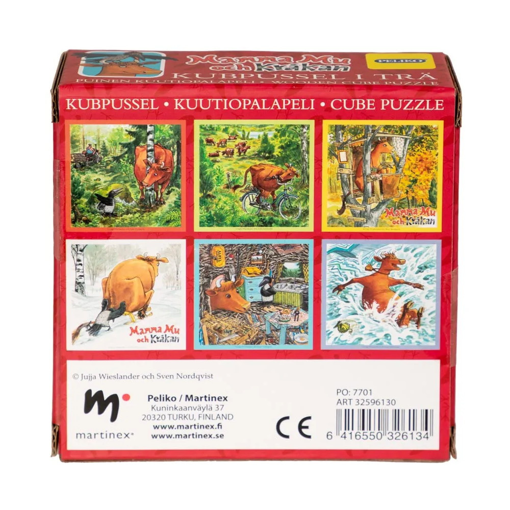 Äiti mu - kuutio palapeli 9 osaa