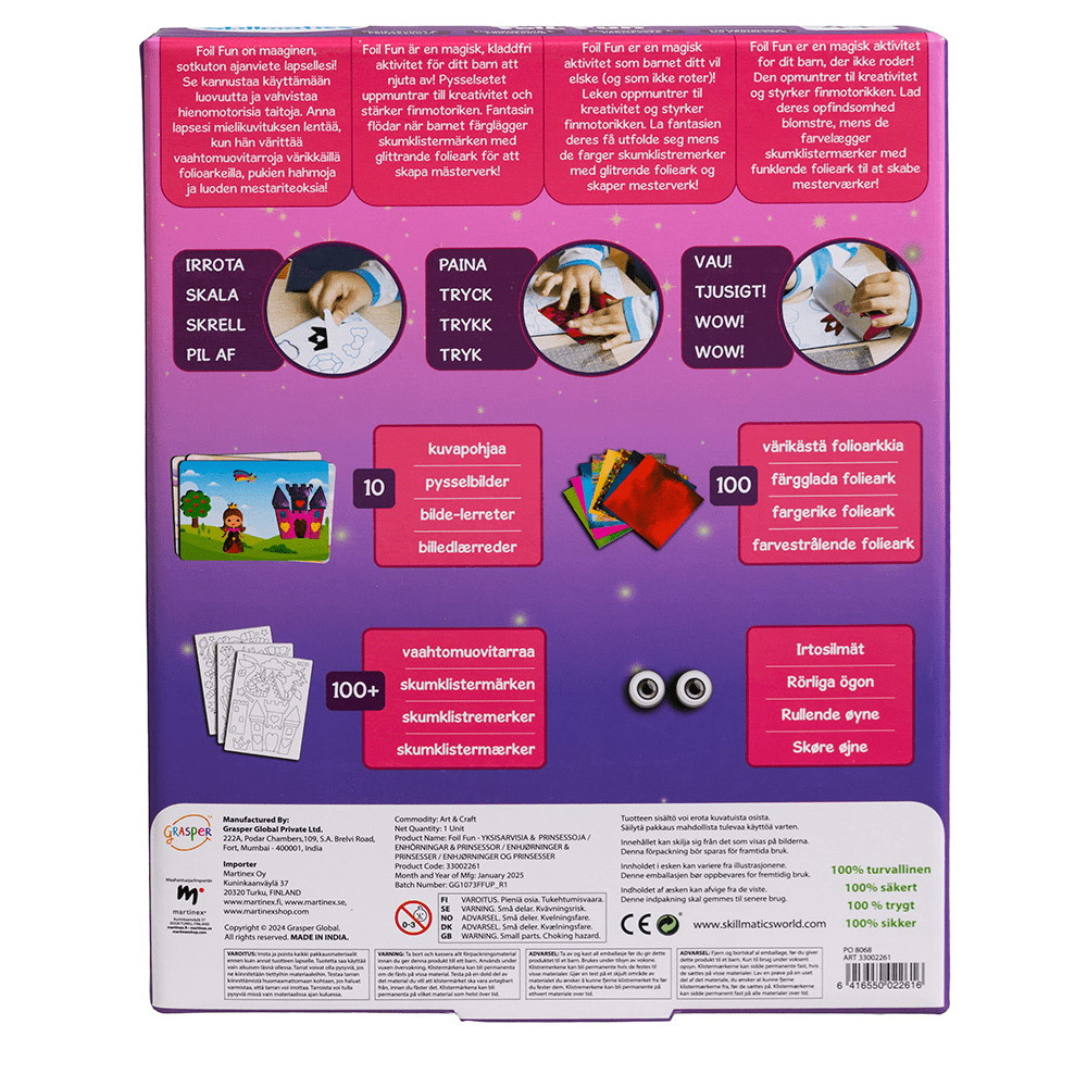 Foil Fun - Yksisarvinen Ja Prinsessa