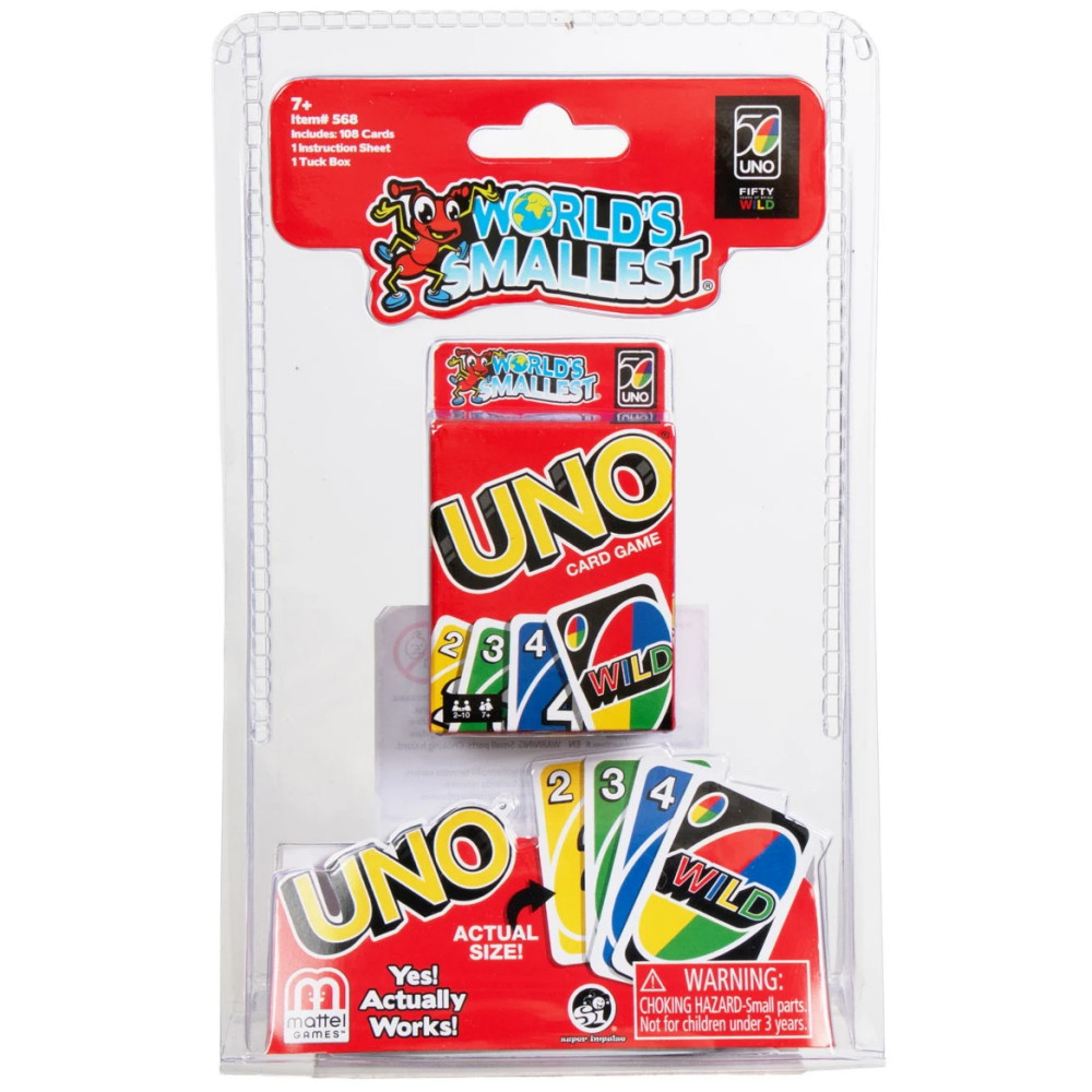 World's Smallest UNO (FI)