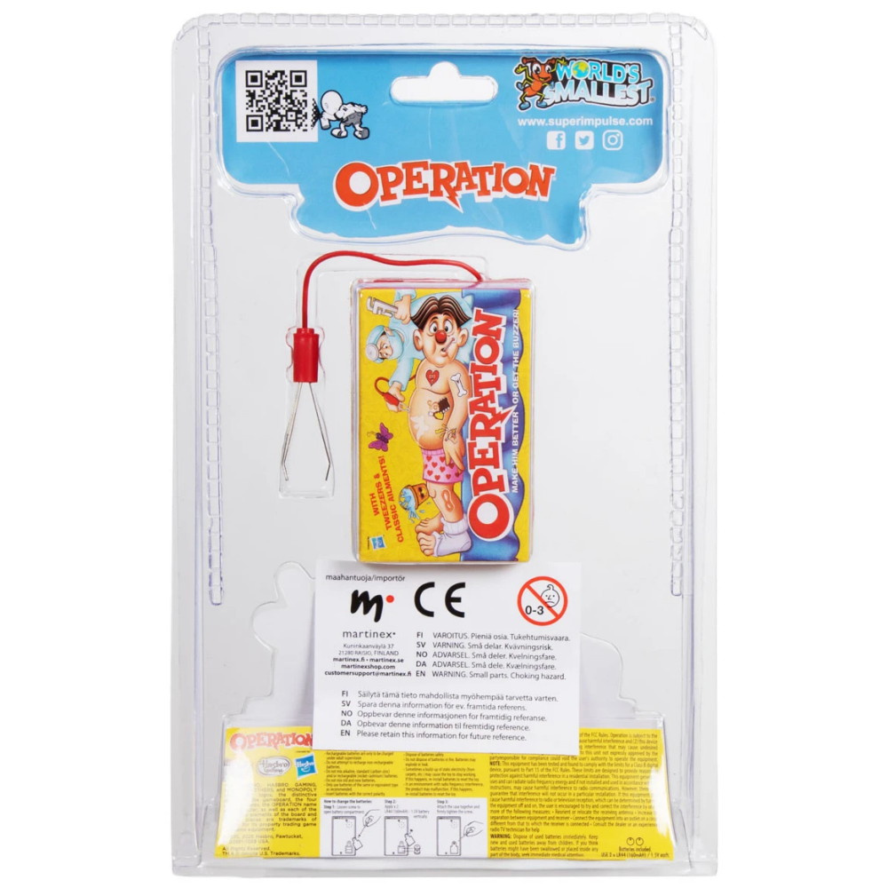 World's Smallest Operation (FI)