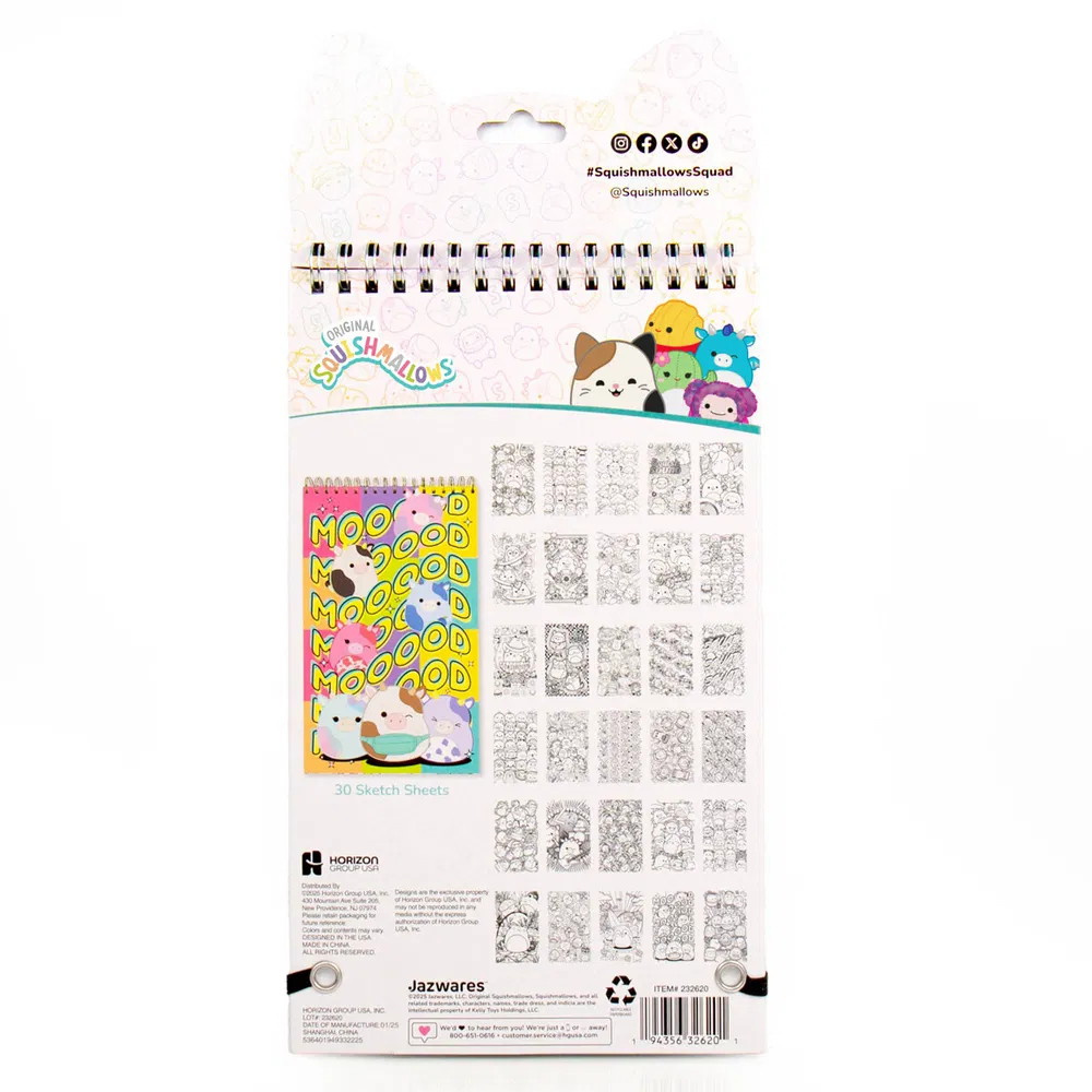 Squishmallows Väritys- Ja Luonnoskirja