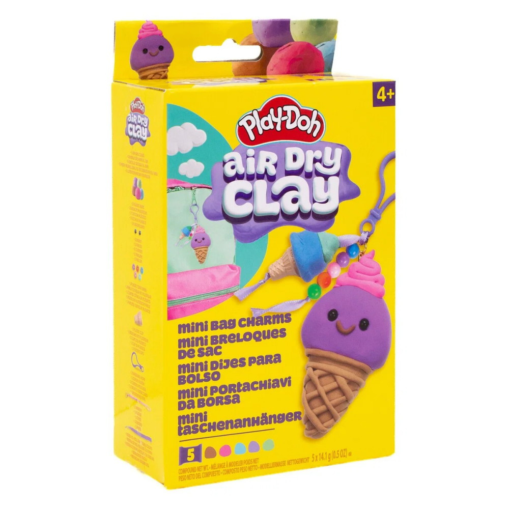 Play-Doh Air Dry Clay Mini Bag Charms