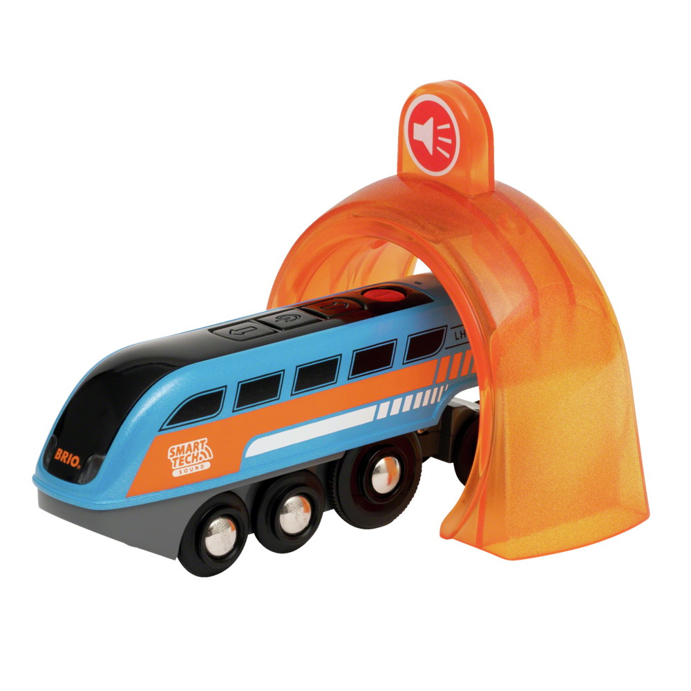 Brio - Smart Tech Sound äänittävä juna ja tunnelit