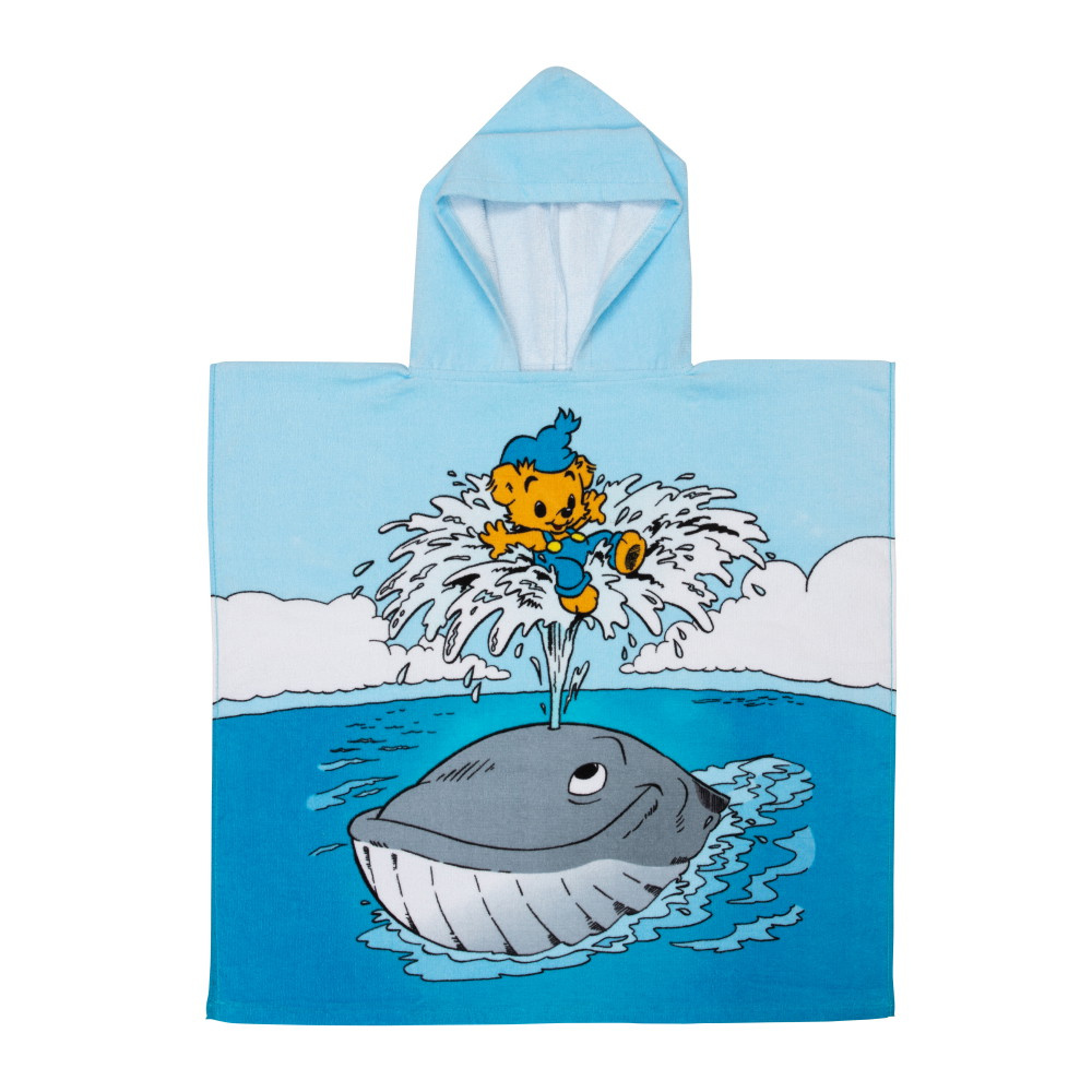 Bamse Bath Poncho, whale
