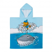 Bamse Bath Poncho, whale Bamse Bath Poncho, whale