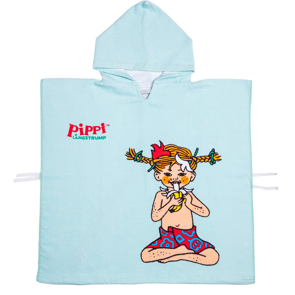Pippi etelämerellä -kylpyponcho